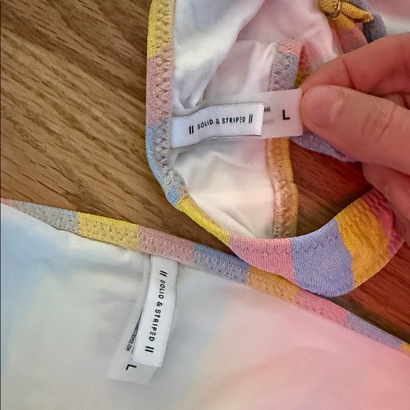 Striped Multicolor Bikini Set - Picture 5 of 5